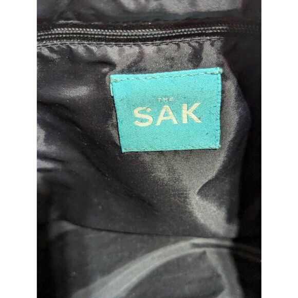 The Sak Vintage Women's Black Polypropylene Double Handle Iconic Handbag - Picture 5 of 8